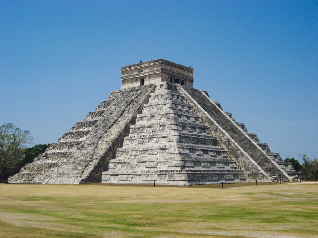 de Maya-ruïnes van Chichen Itza-Mexico