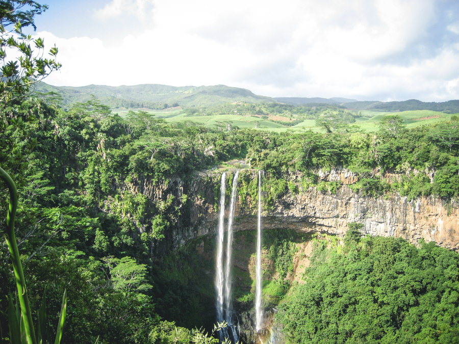 Chamarel Waterval op Mauritius